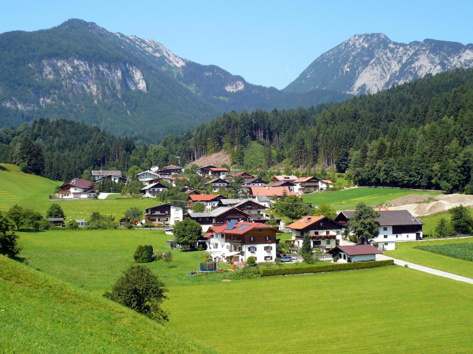 Landhaus Alpenblick Wiesing Exterior foto